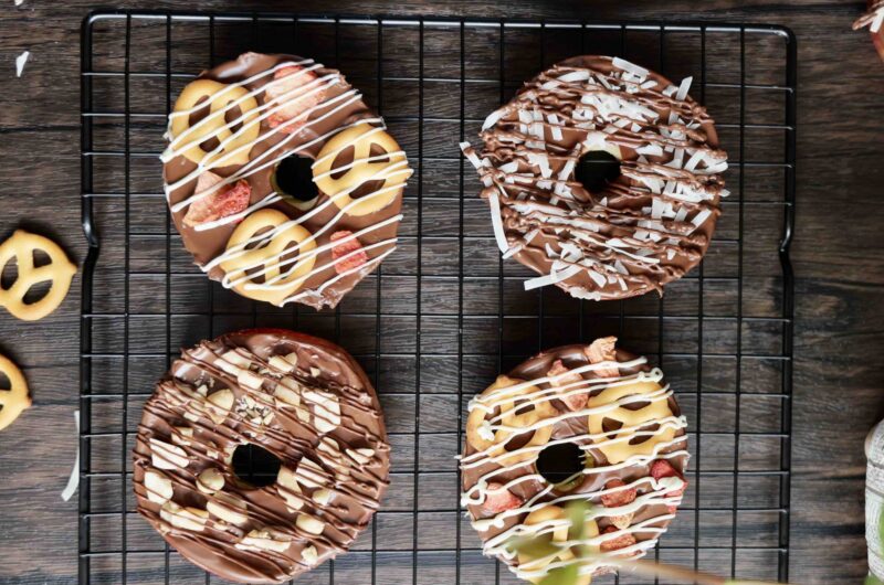 Chocolate Apple Rings