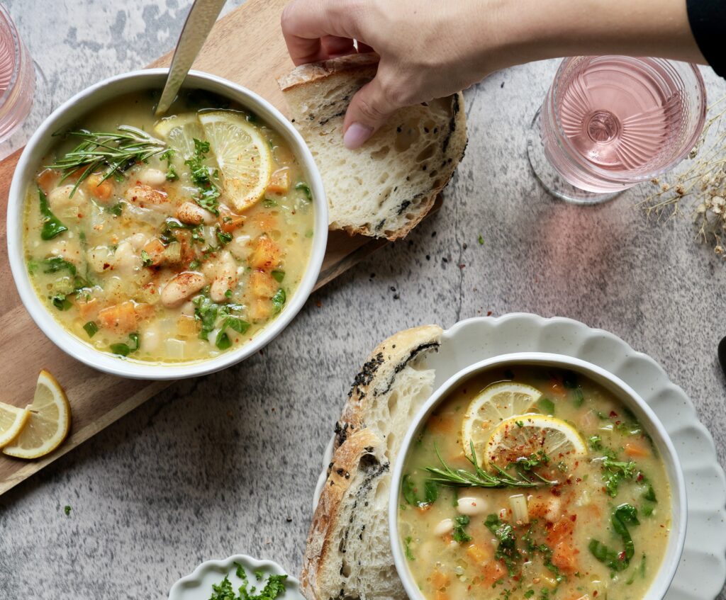 White Bean Soup with Rosemary